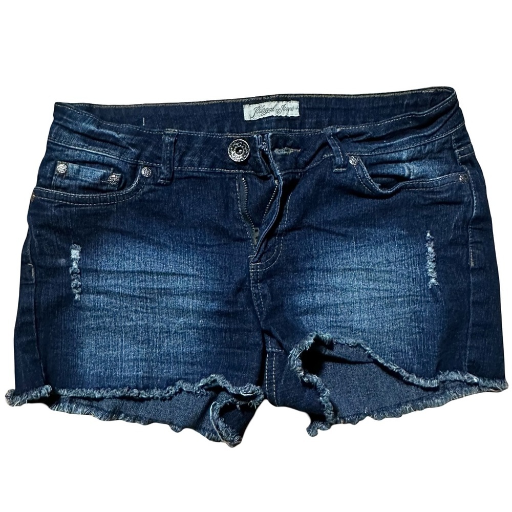 Illegal Jeans High-Rise Denim Shorts – Size 3